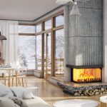 Atraflam 16 9 800 desno bočno staklo plinski kamin